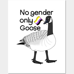 No Gender Only Goose Posters and Art